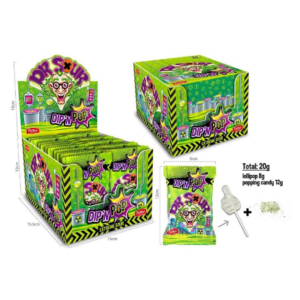 Dr. Sour  Dip 'N Pop 24x20g