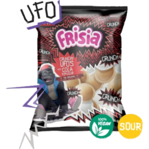 Frisia Crunchy UFOs Cola Flavour British Peg Bag 12x36g
