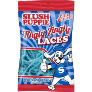 Slush Puppie Tingly Zingly Laces Blue Raspberry 12x120g