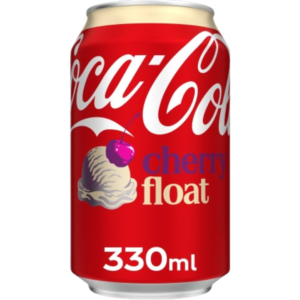 Coca Cola Cherry Float British 24x330ml (Best Before January 2027)