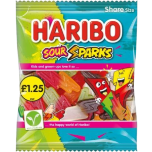 Haribo Sour Sparks Price Marked British 12x175g