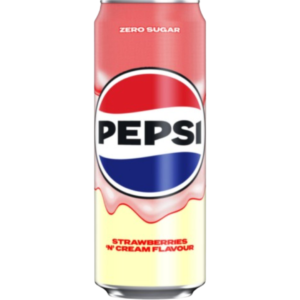 Pepsi Strawberry & Cream Soda Thailand 6x325ml (Best Before 05/06/2027)