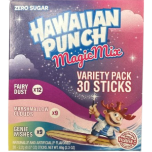 Hawaiian Punch Single to Go Zero Sugar Magic Party Mix Variety Thirty Pack 6