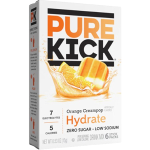 Pure Kick Single to Go Orange Cream Six Pack 12