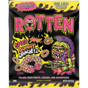 Rotten Spicy Sour Gummy Cruncheez 8x1.8oz