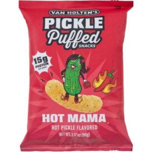 Van Holten's Pickle Puffs Hot Mama 10x3.17oz