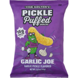 Van Holten's Pickle Puffs Garlic Joe 10x3.17oz