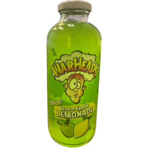 Warheads Lemonade Green Apple 12x16oz (Best Before September 20 2027)