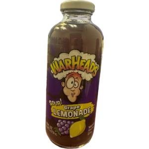 Warheads Lemonade Grape 12x16oz (Best Before September 20 2027)