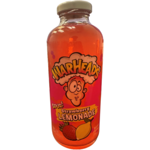 Warheads Lemonade Strawberry 12x16oz (Best Before September 19 2027)