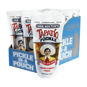 Van Holten's Tapatio Jumbo Pickle In A Pouch 12