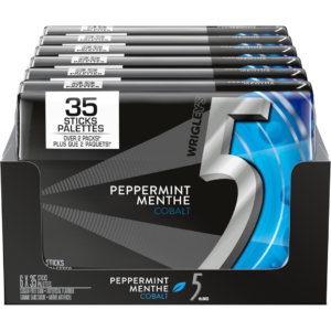 Wrigley's 5 Chewing Gum Sugar Free Peppermint Thirty Five Sticks 6
