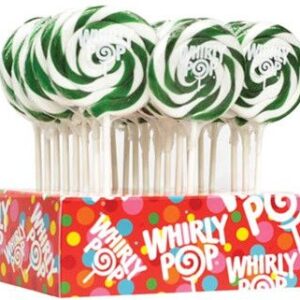 Adams & Brooks Whirly Pops Green & White 24