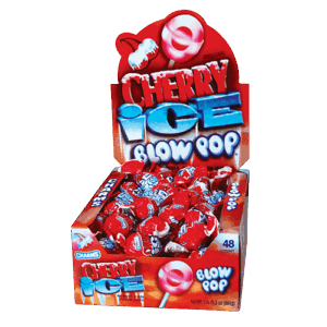 Charms Blow Pops Cherry Ice 48