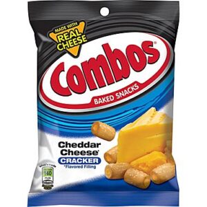 Combos Baked Crackers Cheddar Family Pack 12