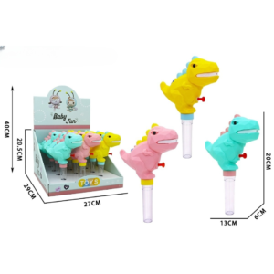 Letime Candy Toy Dinosaur Water Gun 12