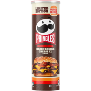 Pringles Burger King Bacon Double Cheese XL British 19x165g