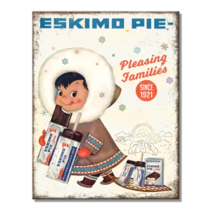 Metal Sign Eskimo Pies 12.5"x16"