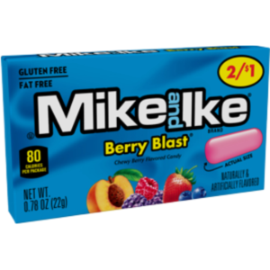 Just Born Mike and Ike Changemaker Berry Blast  24x7.8oz
