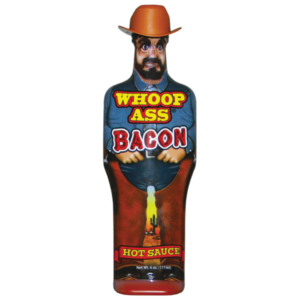 Whoop Ass Hot Sauce Bacon 5.6oz