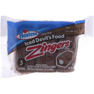Hostess Zingers Chocolate Three Pack 6x4.02oz