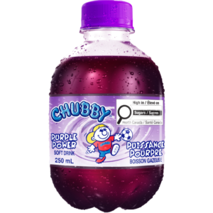 Chubby Purple Power Grape 24x250ml (Best Before March 06 2027)