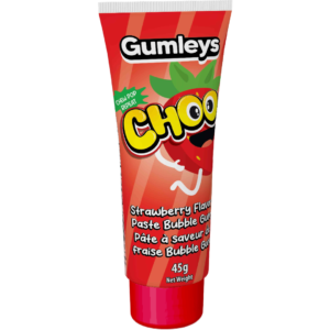 Gumleys Choo Tube Gum Strawberry 24x45g