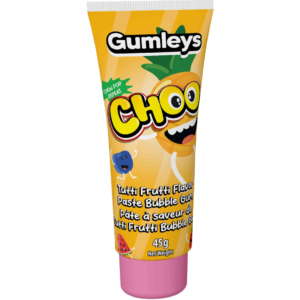 Gumleys Choo Tube Gum Tutti Frutti 24x45g