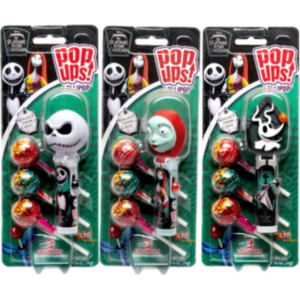 Flix Nightmare Before Christmas Pop Ups! Blister Halloween Peg Bag 12