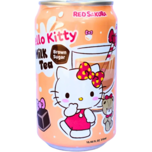 Hello Kitty Milk Tea Brown Sugar 24x310ml (Best Before May 15 2027)