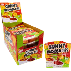 Zed Candy Gummy Nachos & Dips 51gx12