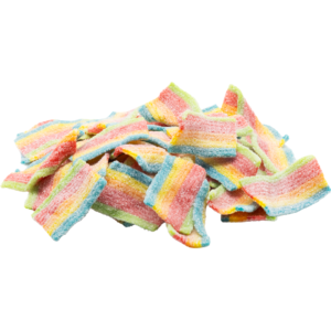 Huer Gummies Sour Rainbow Streamer Minis 1Kg