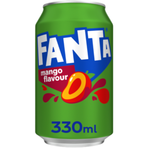 Fanta Mango British 24x330ml (Best Before July 2027)