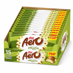 Nestle Aero Pistachio Price Marked British 15x90g
