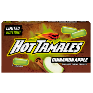 Just Born Hot Tamales Cinnamon Apple TB 12x4.25oz