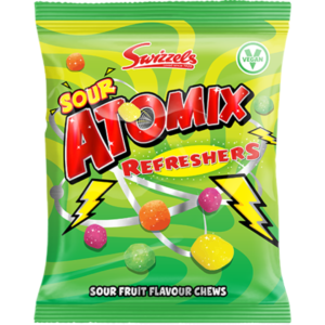 Swizzels Matlow Atomix Refreshers 12x100g