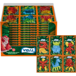 Vidal Jungle Jelly Six Pieces 11x11g