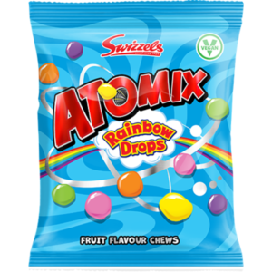 Swizzels Matlow Atomix Rainbow Drops 12x110g