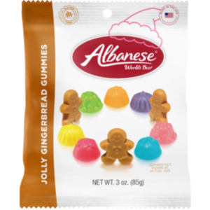 Albanese World Best Jolly Gingerbread Peg 12x3oz