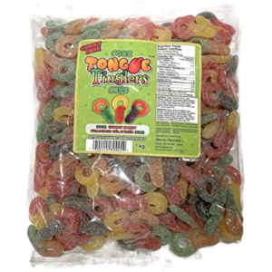 Gummy Zone Sour Tongue Tinglers 1kg