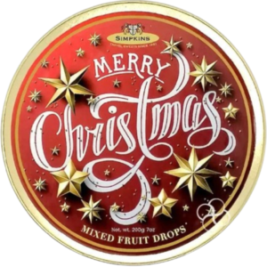 Simpkins Mixed Fruit Drops Gold Stars British 6x200g