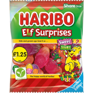 Haribo Elf Surprises (Elf Buddies) Pre Price British 12x140g